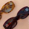 1000-red-wiggle-arm-acetate-sunglasses-2.jpg Red Wiggle Arm Acetate Sunglasses