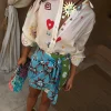 Morocco Mini Wrap Skirt
