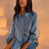 Blue Lace Marley Shirt