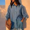 Blue Lace Marley Shirt