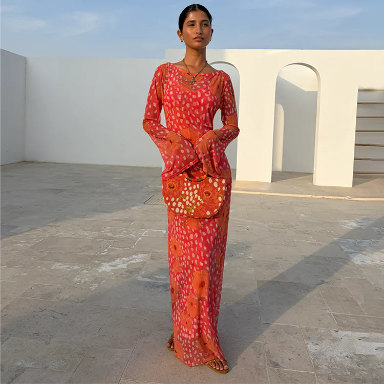 1259-coral-fawn-poppy-aria-dress-1.webp Coral Fawn Poppy Aria Dress