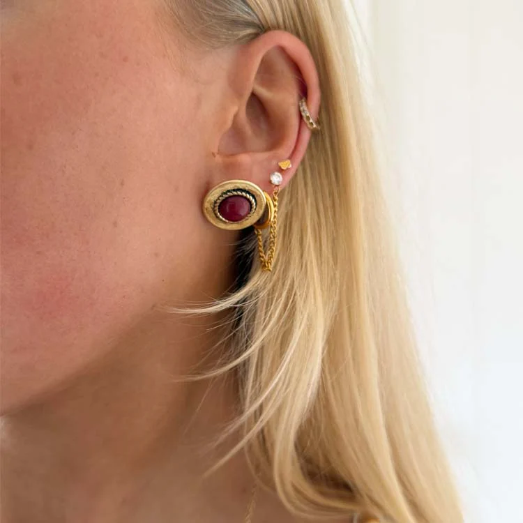 1434-deloris-red-circle-earrings-1.webp Deloris Red Circle Earrings