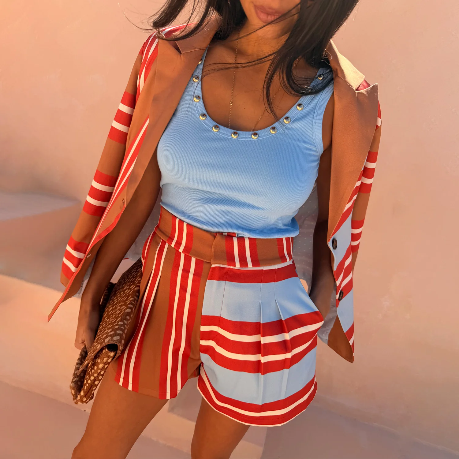 1437-multi-stripe-tate-shorts-1.webp Multi Stripe Tate Shorts
