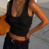 1450-black-scoop-neck-rib-tank-2.webp Black Scoop Neck Rib Tank
