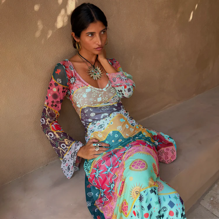 1524-pastel-morocco-mesh-vivi-dress-1.webp Pastel Morocco Mesh Vivi Dress