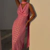 1576-pink-sophie-dress-with-gold-fleck-8.webp Pink Sophie Dress with Gold Fleck