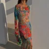 1688-blue-mari-aria-mesh-dress-5.webp Blue Mari Aria Mesh Dress