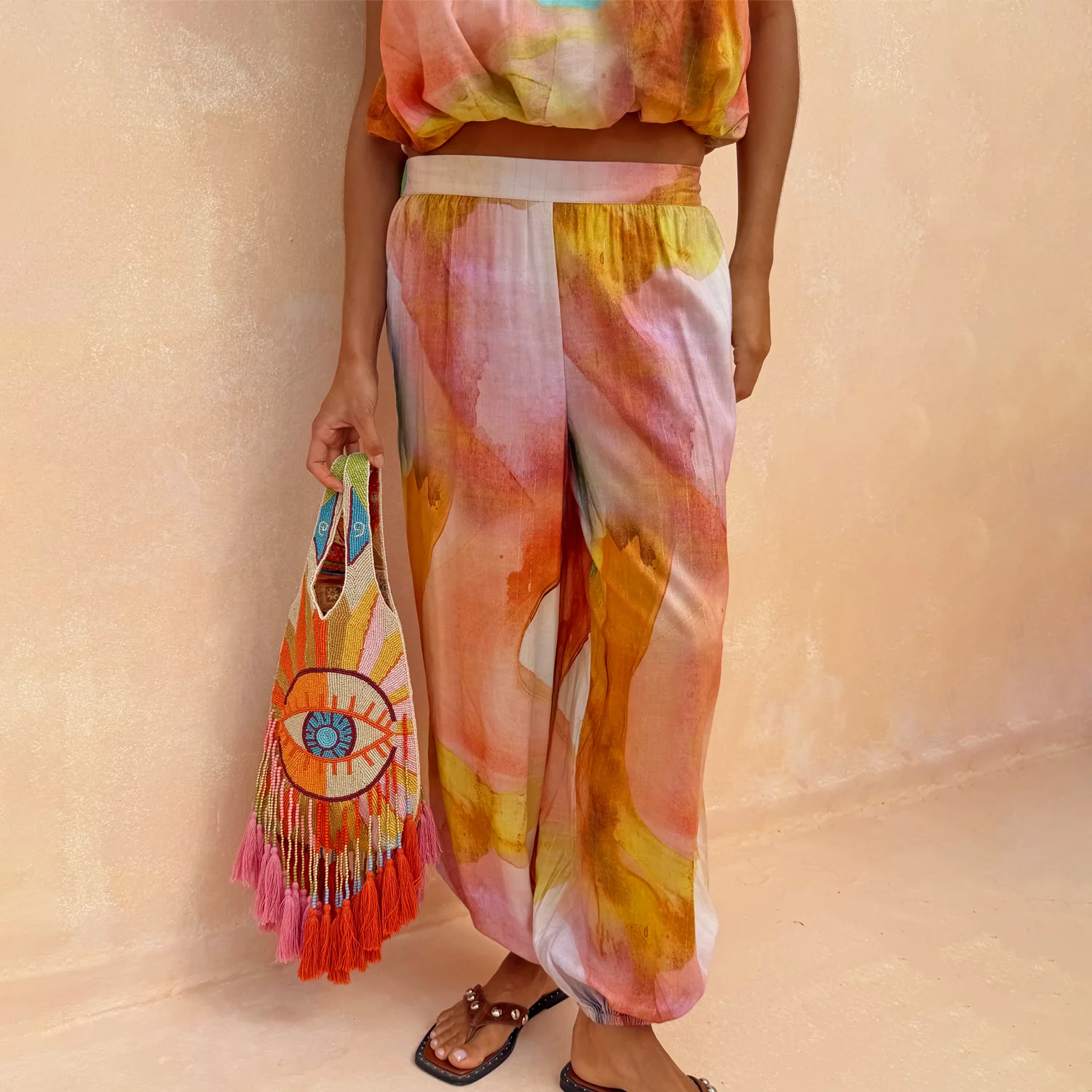 Abstract Balloon Trouser