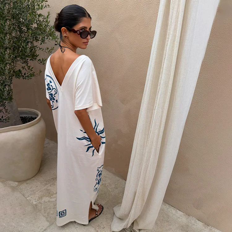 1919-cream-dolce-vita-t-shirt-dress-1.webp Cream Dolce Vita T-Shirt Dress