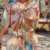 Morocco Tie Front Top