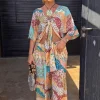 Morocco Tie Front Top