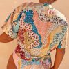 Morocco Tie Front Top