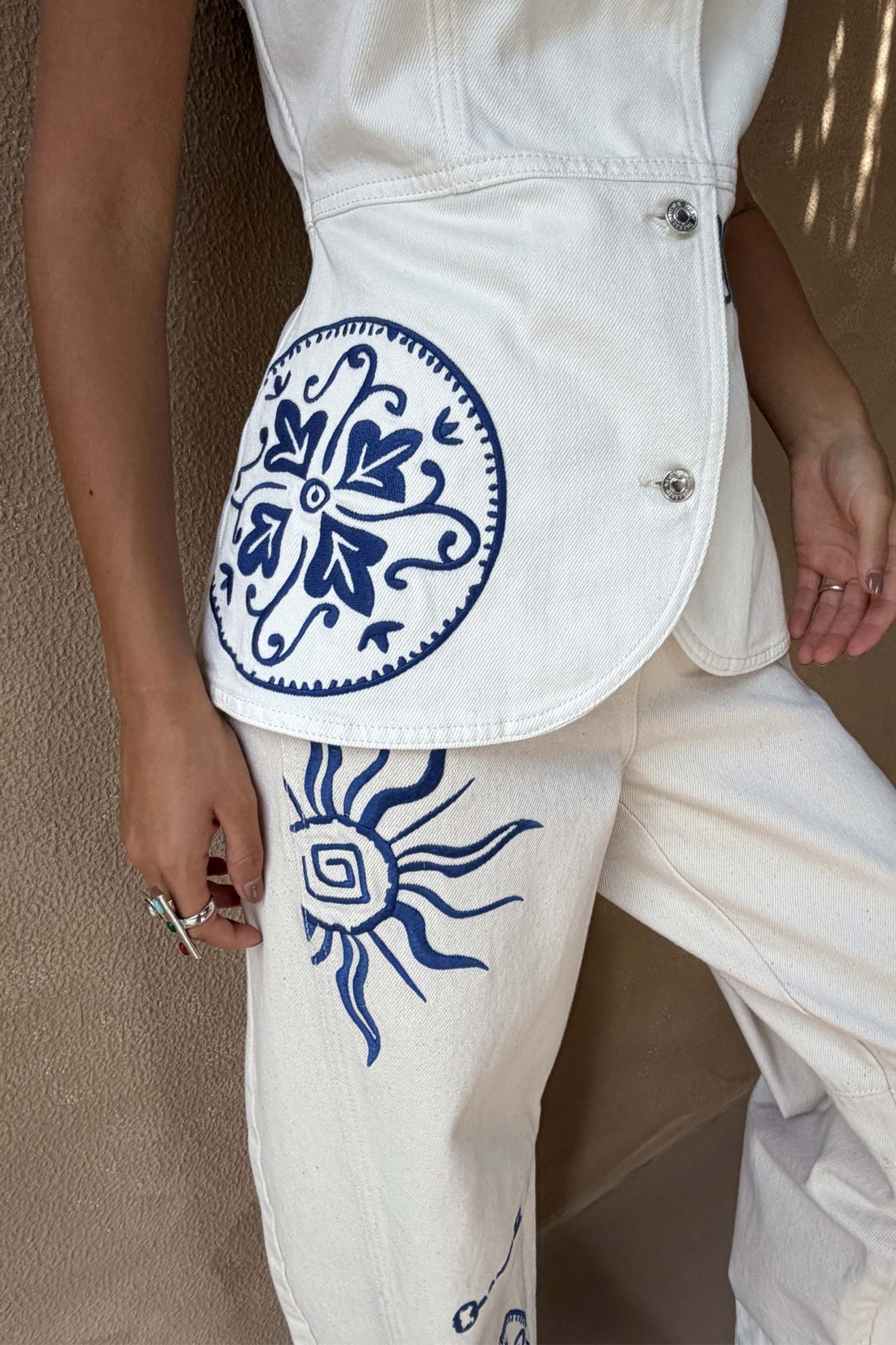 2159-dolce-vita-embroidered-denim-waistcoat-5.jpg Dolce Vita Embroidered Denim Waistcoat