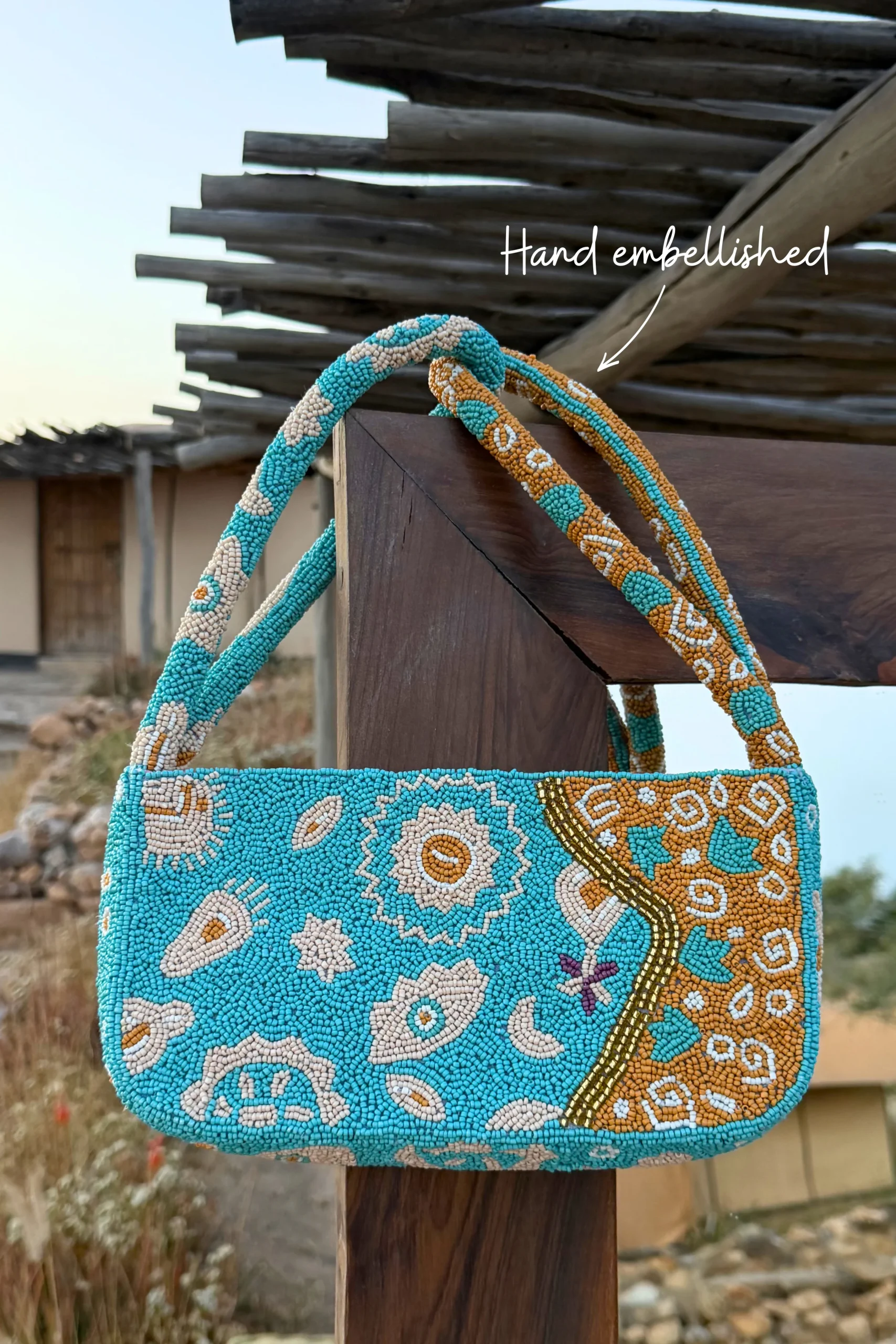 2186-blue-and-yellow-morocco-beaded-bag-3.webp Blue and Yellow Morocco Beaded bag