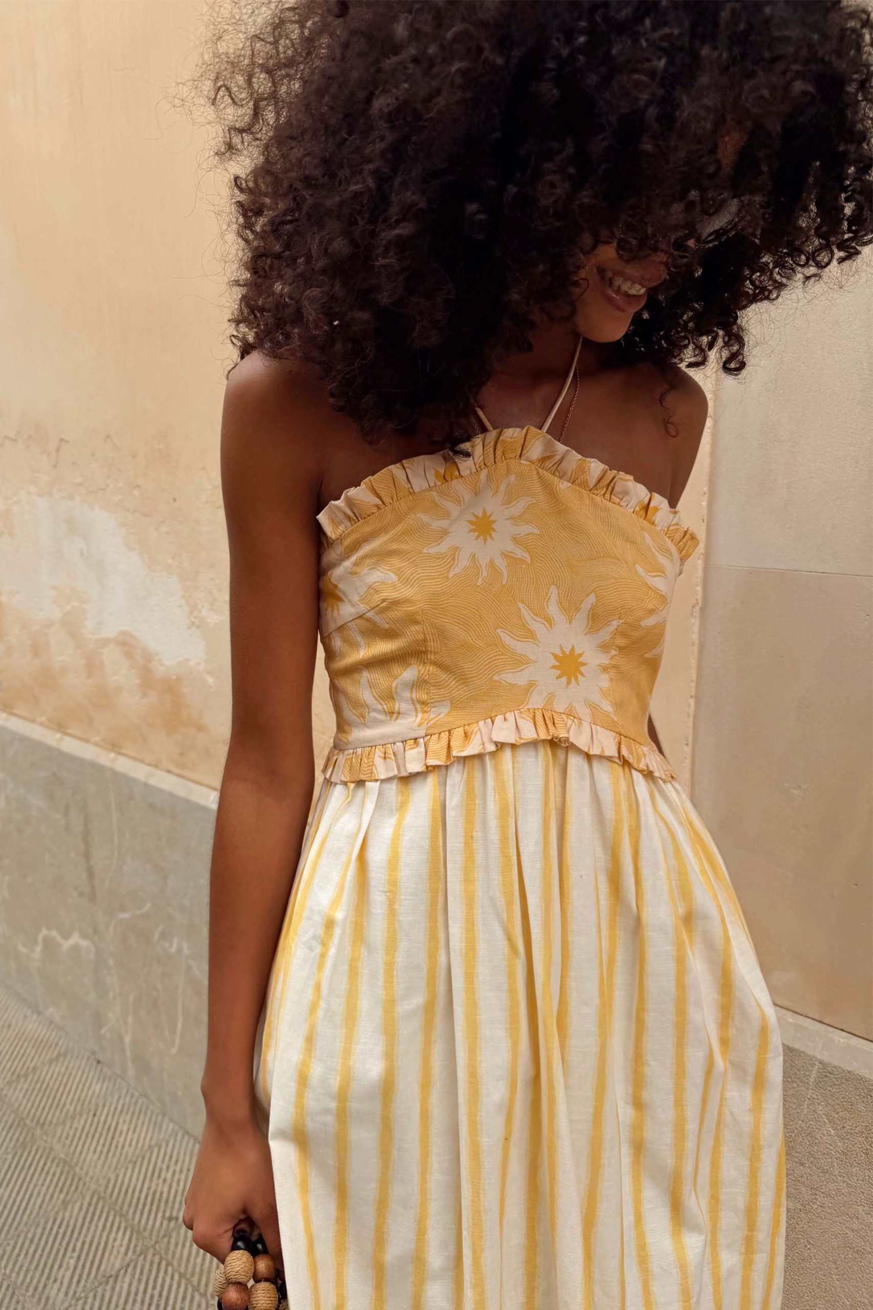 2243-yellow-stripe-ashley-dress-3.jpg Yellow Stripe Ashley Dress