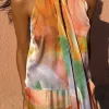 Abstract Lily Top