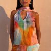 Abstract Lily Top