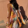 Abstract Lily Top