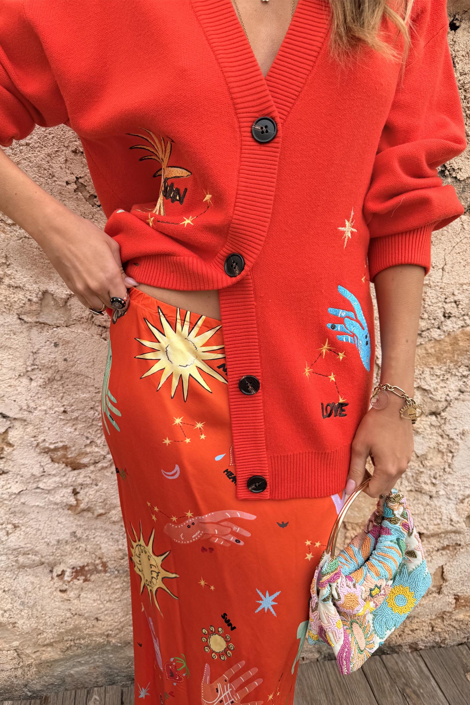 2375-red-celestial-dorris-skirt-4.jpg Red Celestial Dorris Skirt