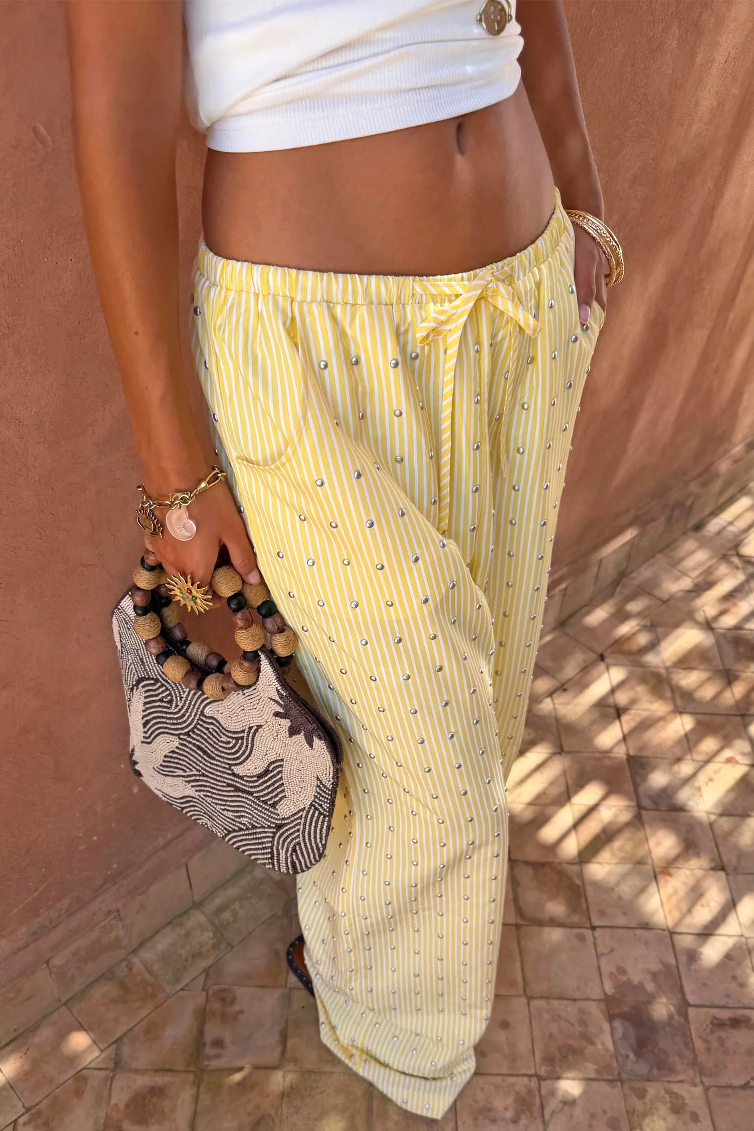 2550-lemon-pinstripe-studded-ellie-trousers-petite-6.webp Lemon Pinstripe Studded Ellie Trousers Petite