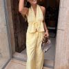 2598-lemon-pinstripe-halter-waistcoat-6.jpg Lemon Pinstripe Halter Waistcoat