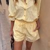2611-lemon-pinstripe-ellie-shorts-3.jpg Lemon Pinstripe Ellie Shorts