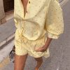 2611-lemon-pinstripe-ellie-shorts-4.jpg Lemon Pinstripe Ellie Shorts