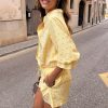 2611-lemon-pinstripe-ellie-shorts-7.jpg Lemon Pinstripe Ellie Shorts