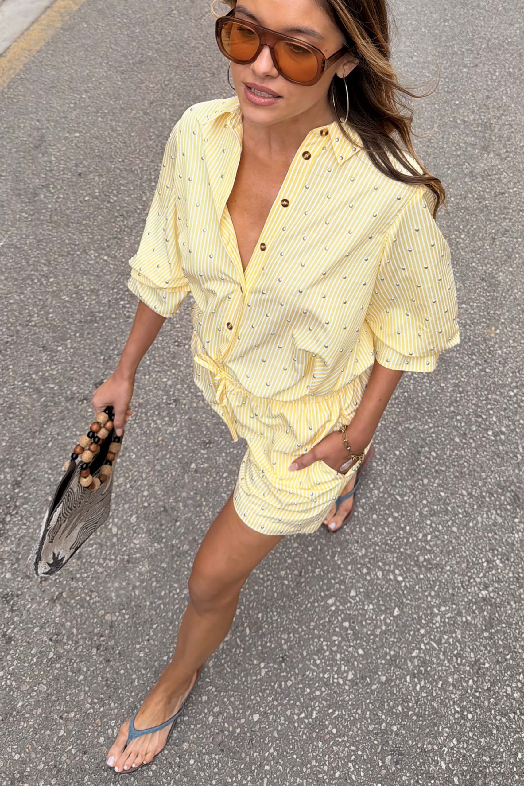 2624-lemon-pinstripe-shirt-4.jpg Lemon Pinstripe Shirt