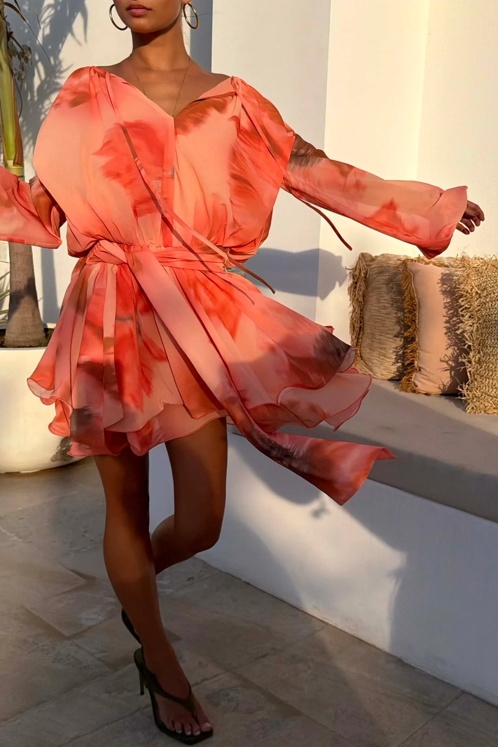2713-dir-1679091c5a88-6-variation-2.webp Blurred Floral Ella Mini Dress