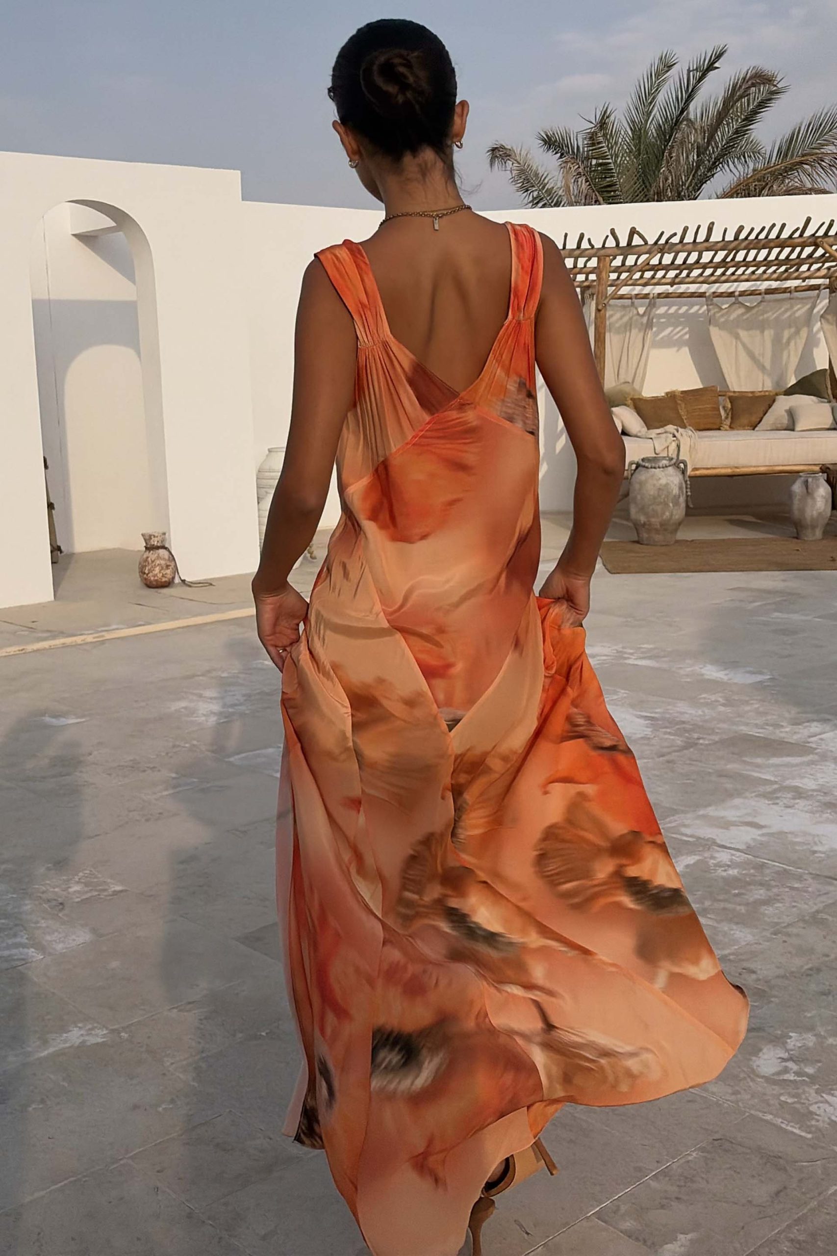 2754-blurred-floral-sofia-dress-9.jpg Blurred Floral Sofia Dress