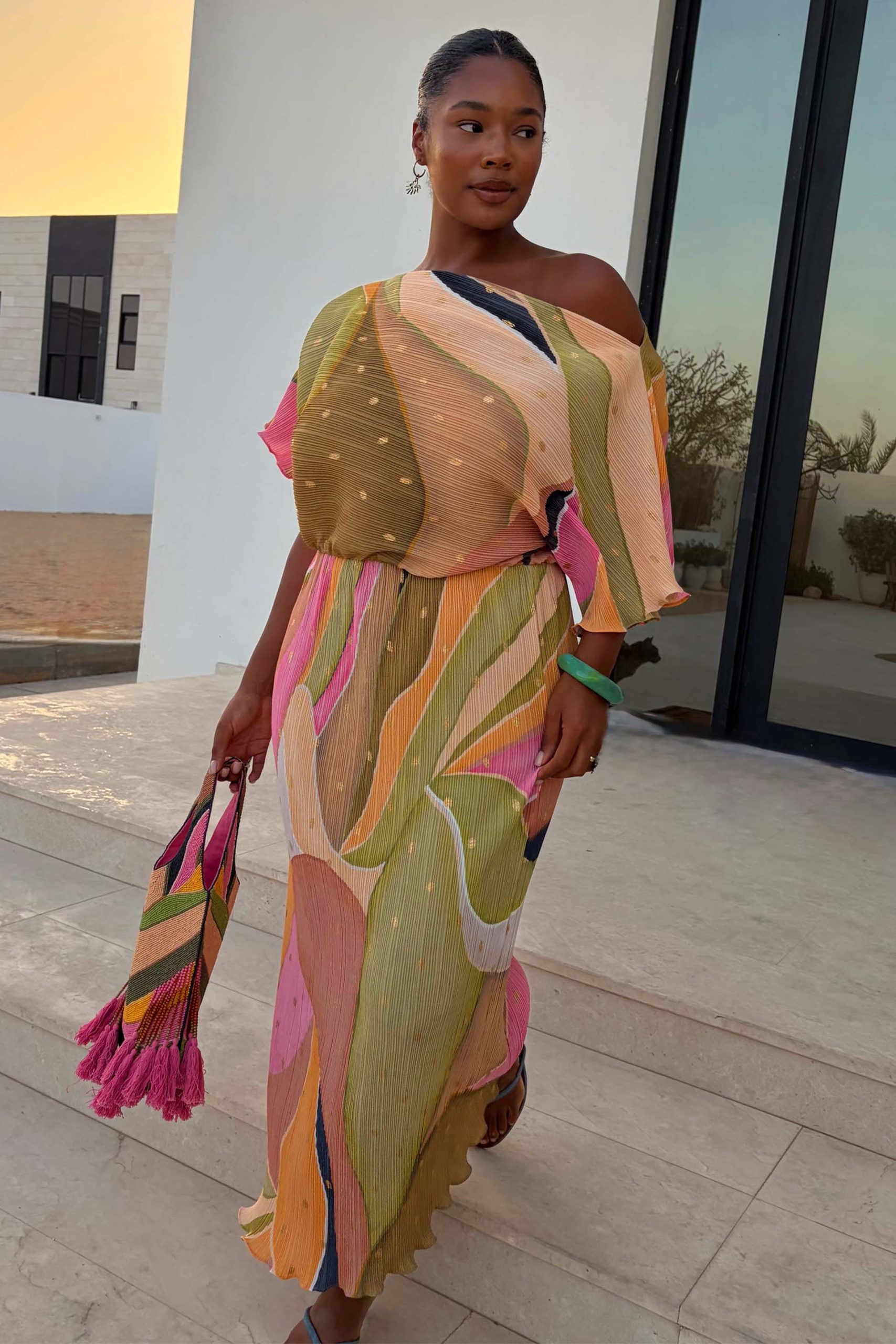 3036-xs-xs-variation-3.jpg Green Abstract Tilly Dress