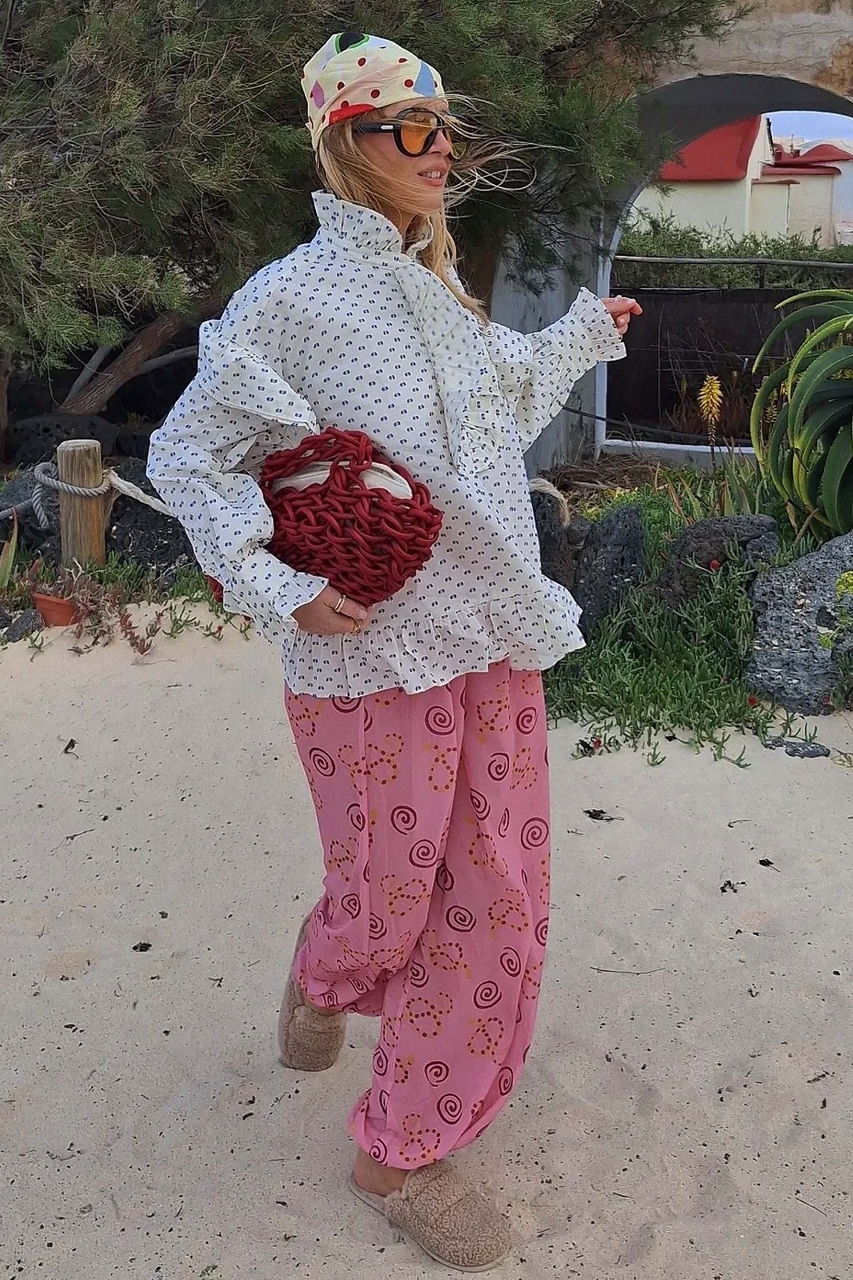 3090-pink-snake-balloon-trouser-6.jpg Pink Snake Balloon Trouser