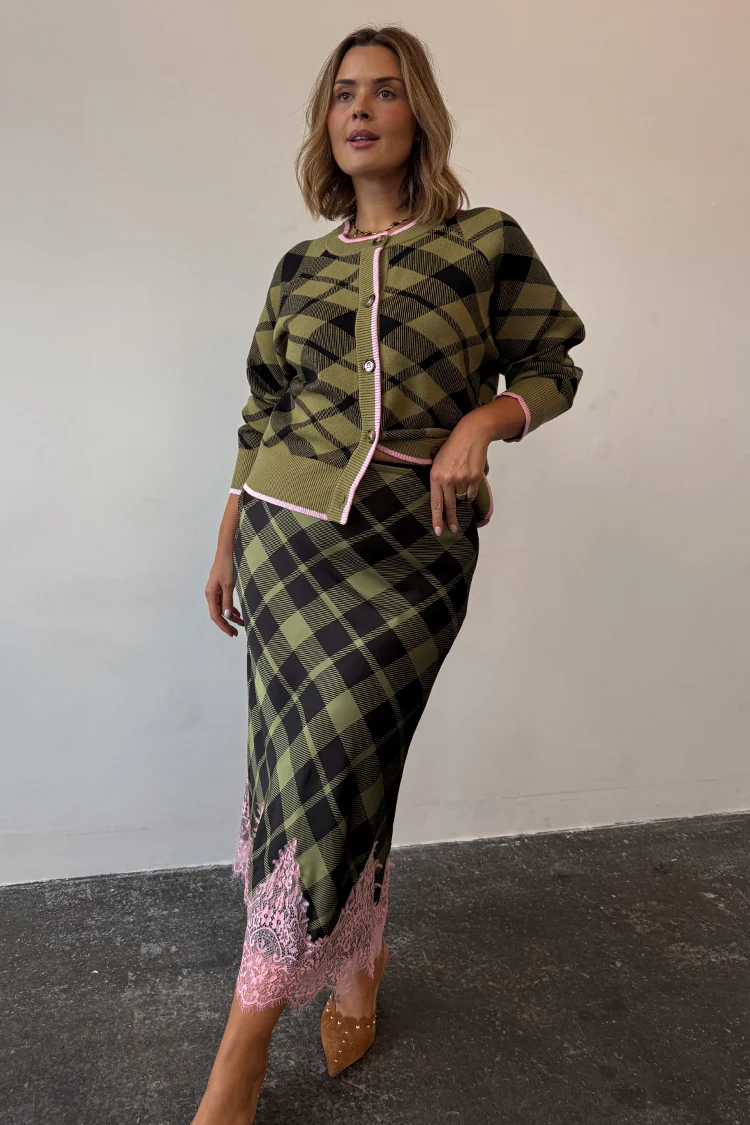 3148-olive-tartan-maeva-skirt-5.webp Olive Tartan Maeva Skirt