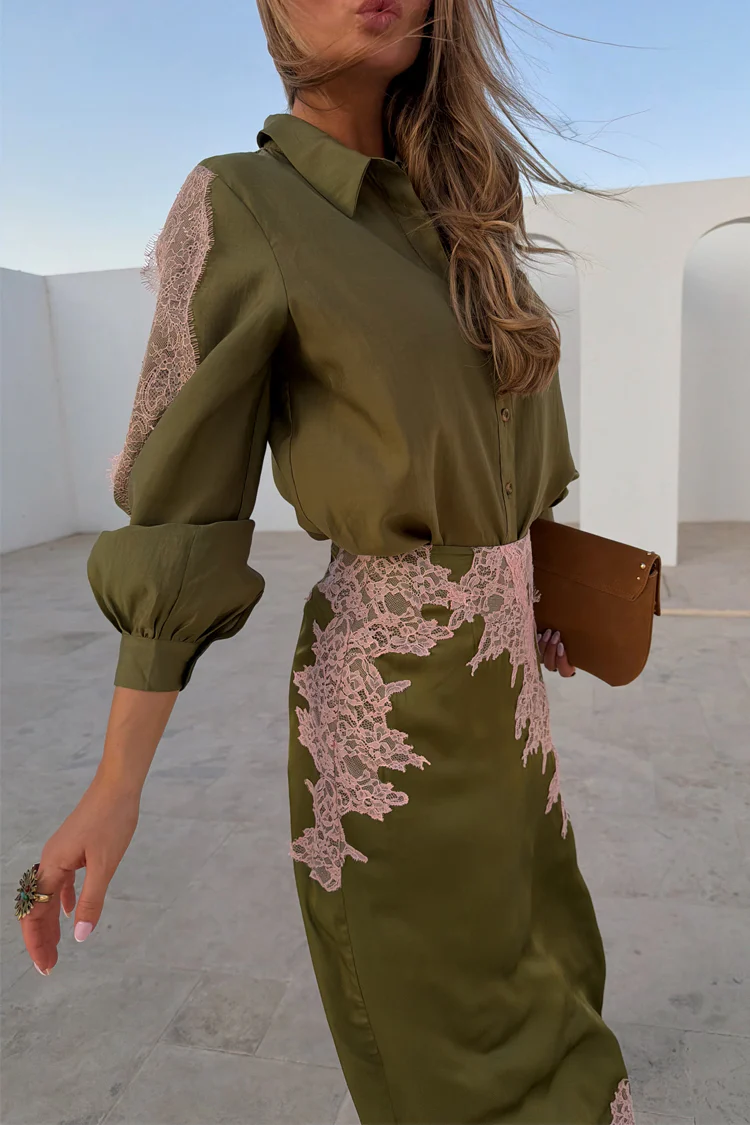3169-olive-pink-lace-marley-shirt-2.webp Olive & Pink Lace Marley Shirt