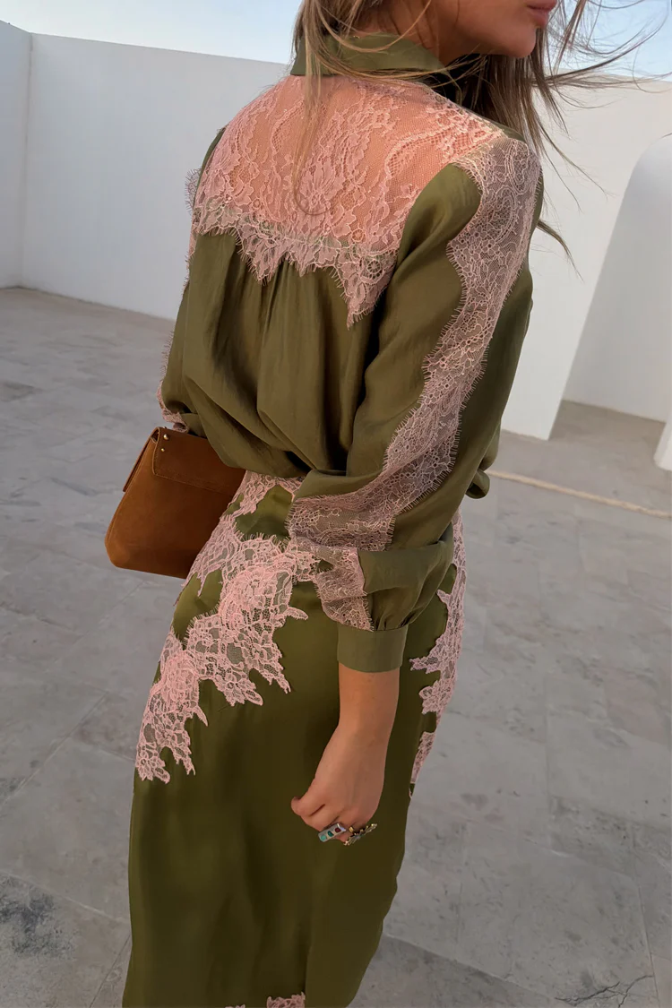 3169-olive-pink-lace-marley-shirt-3.webp Olive & Pink Lace Marley Shirt