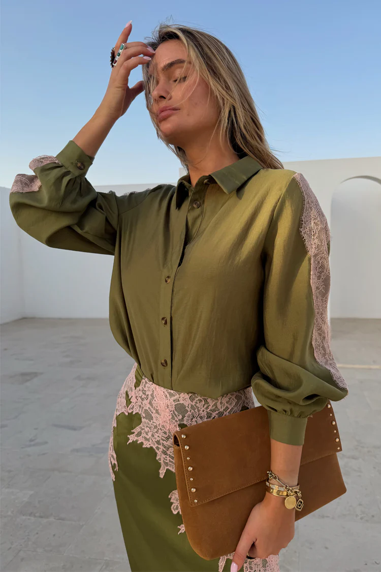 3169-olive-pink-lace-marley-shirt-5.webp Olive & Pink Lace Marley Shirt