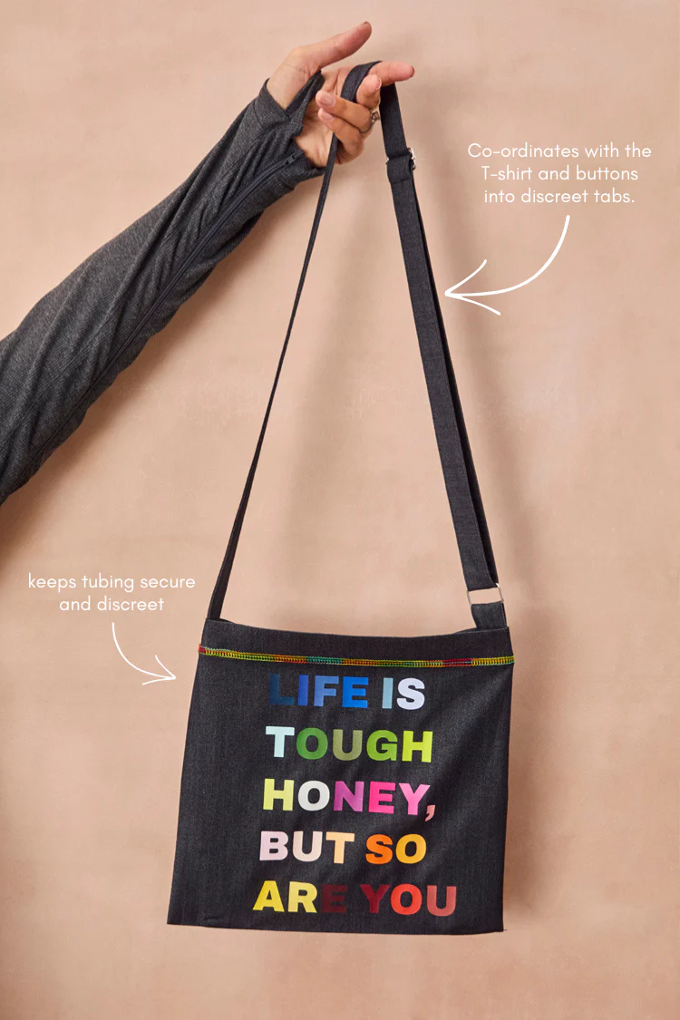 3182-charcoal-life-is-tough-honey-drainage-bag-5.webp Charcoal Life is Tough Honey Drainage Bag