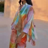 Abstract Cape Shirt