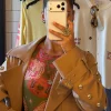 3251-tan-trench-coat-with-gold-studs-14.webp Tan Trench Coat with Gold Studs