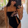 3492-black-palm-embroidered-bandeau-swimsuit-2.webp Black Palm Embroidered Bandeau Swimsuit
