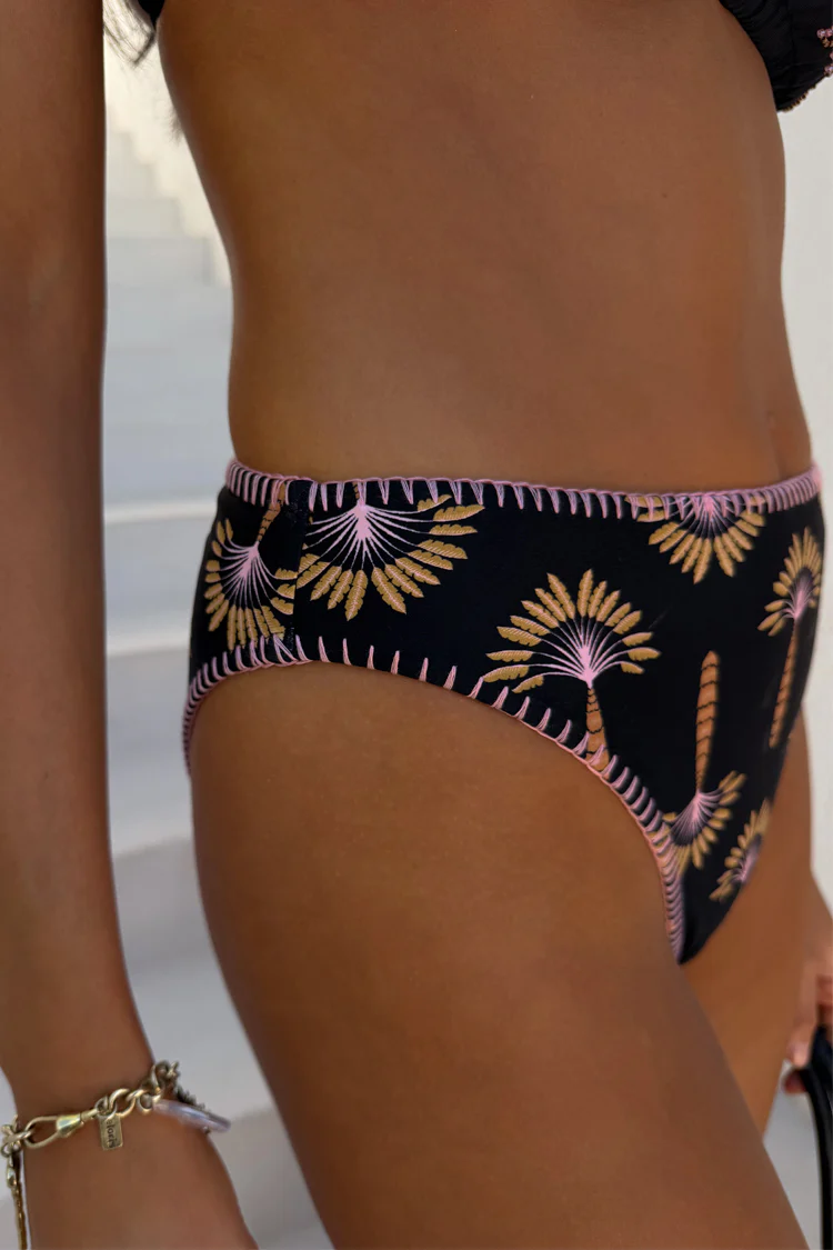 3614-black-palm-embroidered-high-leg-brief-4.webp Black Palm Embroidered High Leg Brief