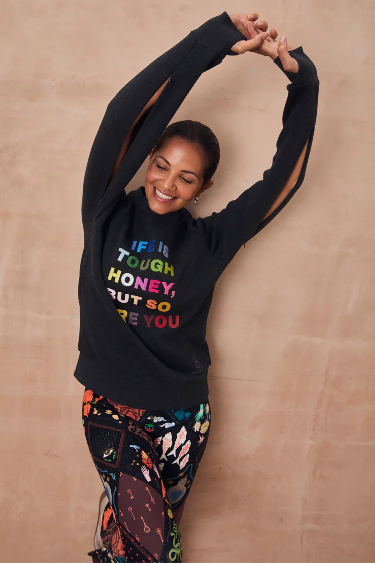 3626-charcoal-life-is-tough-honey-sweatshirt-4.webp Charcoal Life is Tough Honey Sweatshirt