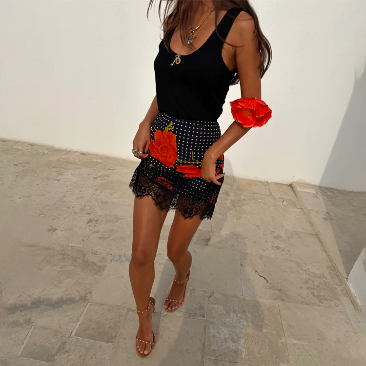 3656-dir-1679091c5a88-6-variation-1.webp Black Poppy Mini Maeva Skirt