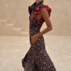 Cherry Leopard Remi Dress