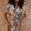 385-shell-mini-wrap-dress-2.jpg Shell Mini Wrap Dress