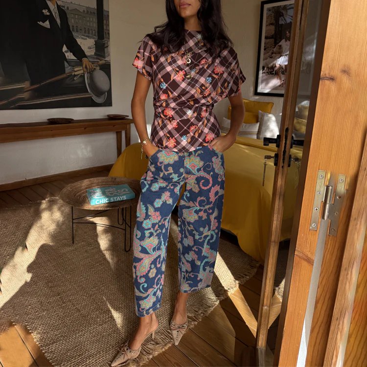3919-denim-paisley-barrel-leg-jeans-1.webp Denim Paisley Barrel Leg Jeans