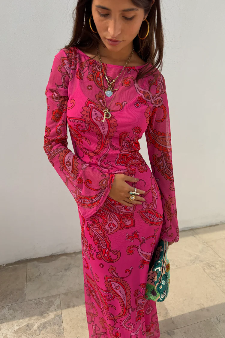 3974-pink-paisley-mesh-dress-3.webp Pink Paisley Mesh Dress