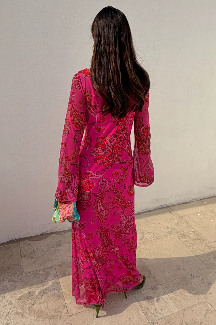 3974-pink-paisley-mesh-dress-6.webp Pink Paisley Mesh Dress