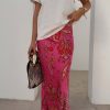 Pink Paisley Dorris Skirt